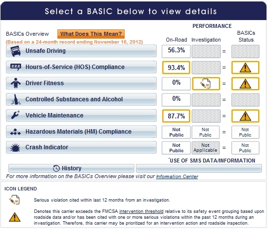 Screenshot of the BASIC overview panel Screenshot of the BASIC overview panel